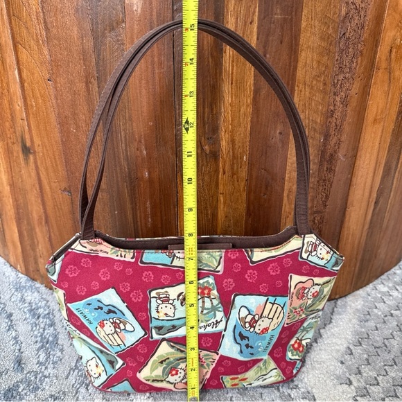 Vintage 2004 Sanrio Hello Kitty Hawaii Aloha Red Purse Bag Y2K - Picture 4 of 9